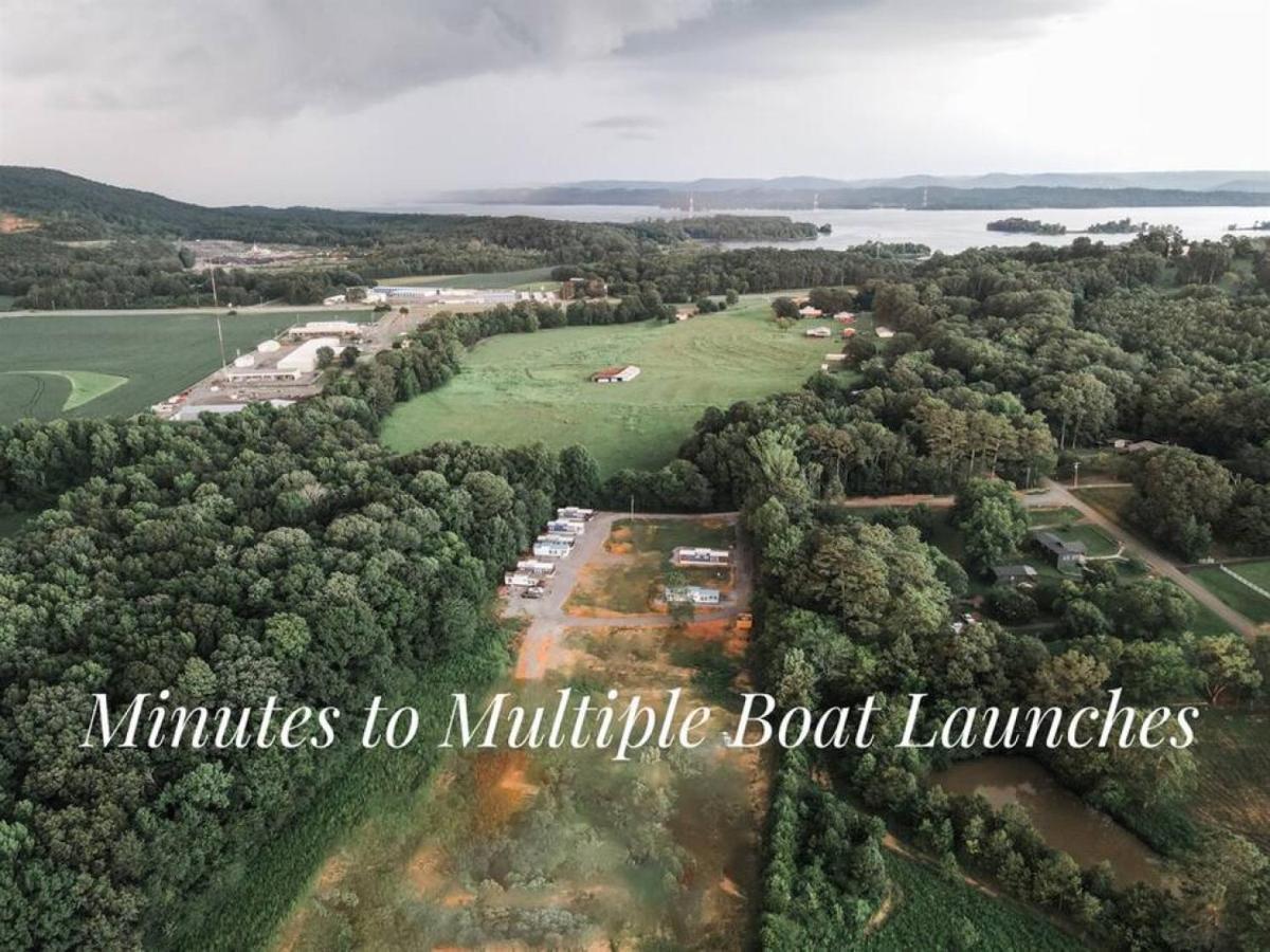 4 Heron Haus, Luxury Tiny House, Pet Friendly, Mins To Downtown Guntersville Exterior foto