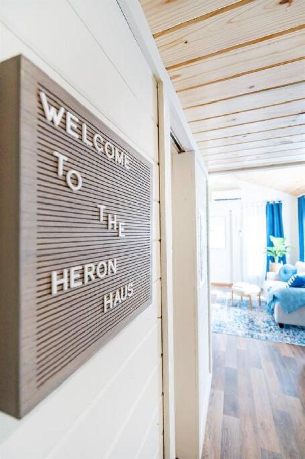 4 Heron Haus, Luxury Tiny House, Pet Friendly, Mins To Downtown Guntersville Exterior foto